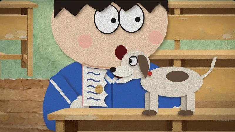 Episode 4: the dog takes a bite out of the wrong homework.